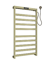 Полотенцесушитель электрический Allen Brau Reality 7.32001-GB золото брашированное купить в интернет-магазине сантехники Sanbest