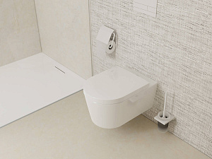 Держатель для туалетной бумаги Hansgrohe AddStoris 41753700 белый матовый купить в интернет-магазине сантехники Sanbest