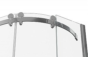 Душевой уголок Bravat WAVE BS090.1202S 90х90 стекло прозрачное/профиль хром купить в интернет-магазине Sanbest