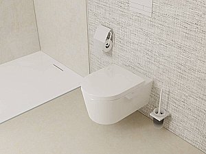 Держатель для туалетной бумаги Hansgrohe AddStoris 41753700 белый матовый купить в интернет-магазине сантехники Sanbest