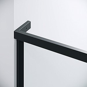 Душевая дверь Grossman Pragma 100 100.K33.03.100.21.00 стекло прозрачное/профиль черный матовый купить в интернет-магазине Sanbest