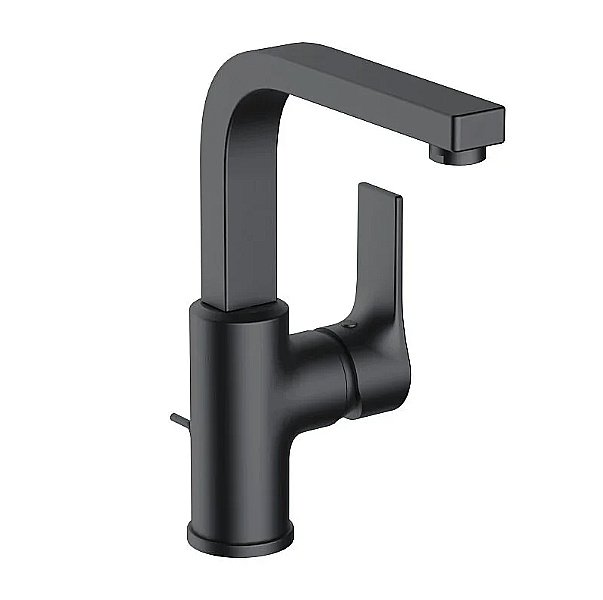 Смеситель для раковины Kludi Zenta SL 480273965 черный матовый купить в интернет-магазине сантехники Sanbest