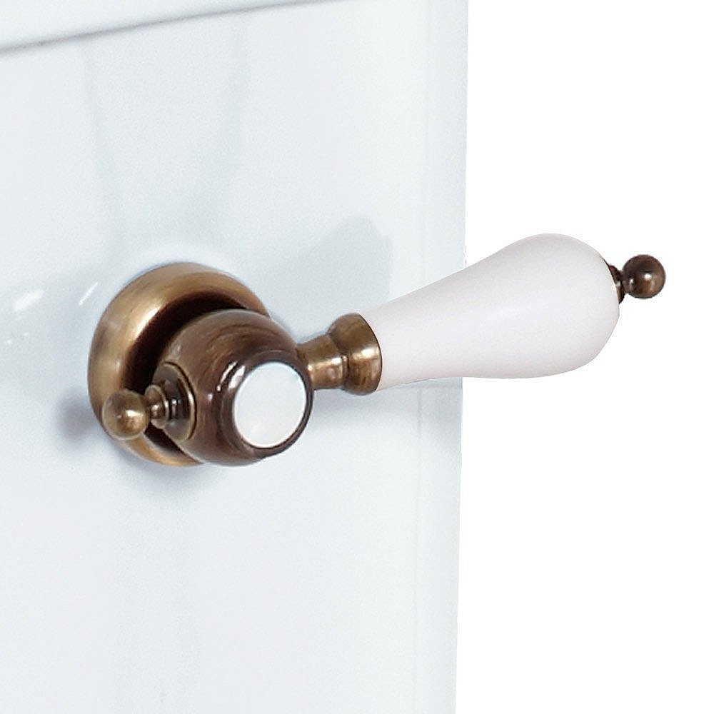 Унитаз Migliore Impero 31135 белый/бронза купить в интернет-магазине Sanbest