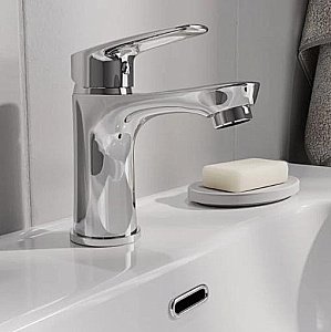 Смеситель для раковины Milardo Horizont HORSB00M01 хром купить в интернет-магазине сантехники Sanbest