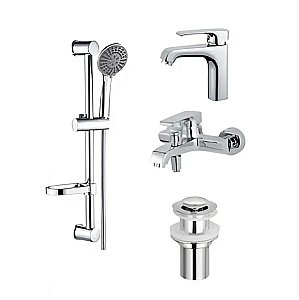 Набор смесителей Boch Mann IDA 10429 хром купить в интернет-магазине сантехники Sanbest