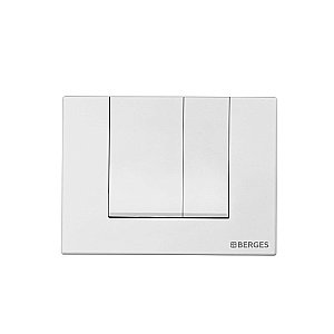 Кнопка для инсталляции BERGES NOVUM S4 белая купить в интернет-магазине сантехники Sanbest