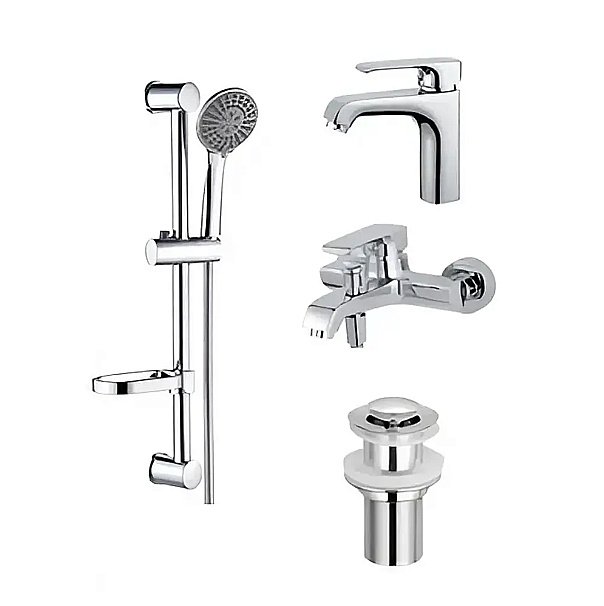 Набор смесителей Boch Mann IDA 10429 хром купить в интернет-магазине сантехники Sanbest