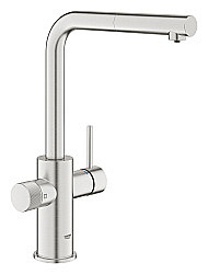 Смеситель для кухни GROHE Blue Pure Minta 30590DC0 суперсталь купить в интернет-магазине сантехники Sanbest