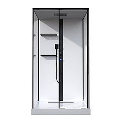 Душевая кабина Black&White Galaxy G8038 90х115 купить в интернет-магазине Sanbest