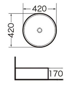 Раковина Grossman GR-3014 42 купить в интернет-магазине Sanbest