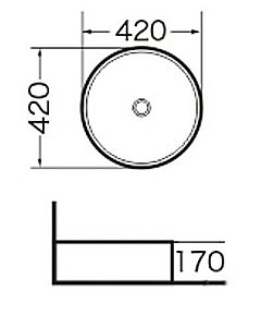 Раковина Grossman GR-3014 42 купить в интернет-магазине Sanbest