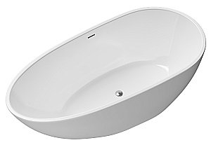 Ванна акриловая Grossman Fly GR-1103 160х80 белая купить в интернет-магазине Sanbest