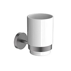 Стакан Aquatek Бетта AQ4604BGM керамика/оружейная сталь купить в интернет-магазине сантехники Sanbest