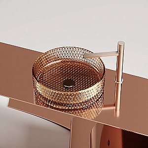 Раковина Ceramica Nova Cristal 36 CN6058 бежевая купить в интернет-магазине Sanbest