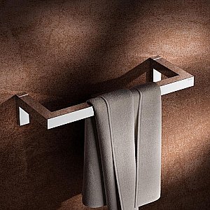 Полотенцедержатель KEUCO EDITION 90 SQUARE 19121010000 хром купить в интернет-магазине сантехники Sanbest