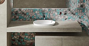 Раковина врезная сверху столешницы Salini MAREA 01 1802201M 64,5 из искусственного камня S-Stone, белая матовая купить в интернет-магазине Sanbest