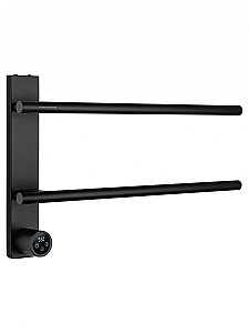 Полотенцесушитель электрический WONZON & WOGHAND NÜRNBERG, Черный матовый (WW-AL342-MB) купить в интернет-магазине сантехники Sanbest