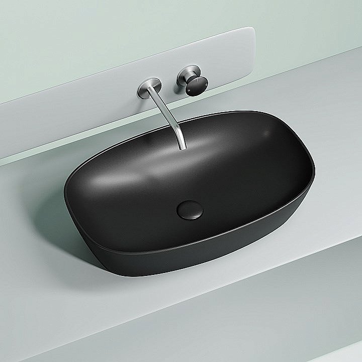 Раковина Ceramica Nova Element 60 CN6049MB черная матовая купить в интернет-магазине Sanbest