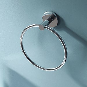 Полотенцедержатель кольцо AM.PM X-Joy A85A34400 хром купить в интернет-магазине сантехники Sanbest