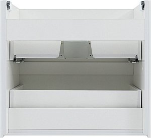 Тумба с раковиной Aquanet Милан 336368/330430 70 белый глянец для ванной в интернет-магазине Sanbest