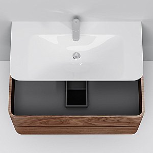 Тумба с раковиной AM.PM Sensation 100 Орех для ванной в интернет-магазине Sanbest