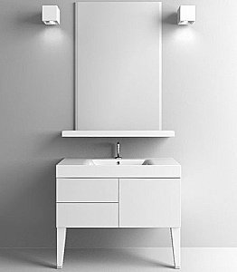 Раковина Kerasan Cento 100 355001*1 белая купить в интернет-магазине Sanbest