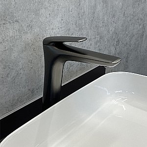 Смеситель для раковины Comforty FC074B-CGT графит купить в интернет-магазине сантехники Sanbest