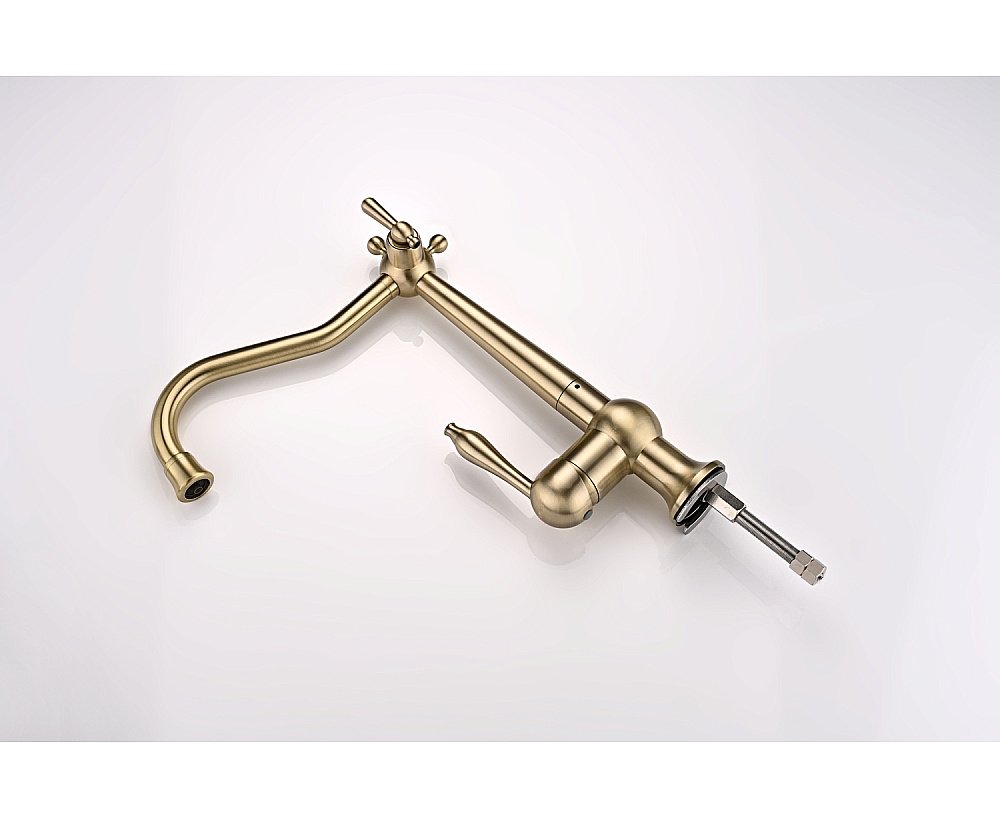 Смеситель для кухни Paulmark Retro Re213226-BR бронза купить в интернет-магазине сантехники Sanbest