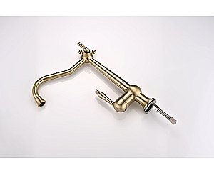 Смеситель для кухни Paulmark Retro Re213226-BR бронза купить в интернет-магазине сантехники Sanbest