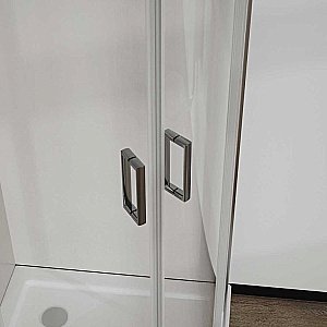 Душевой уголок Vincea City VSQ-5CT800CL 80х80 стекло прозрачное/профиль хром купить в интернет-магазине Sanbest