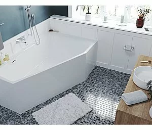 Акриловая ванна Riho Rething Space 160x75 белая купить в интернет-магазине Sanbest