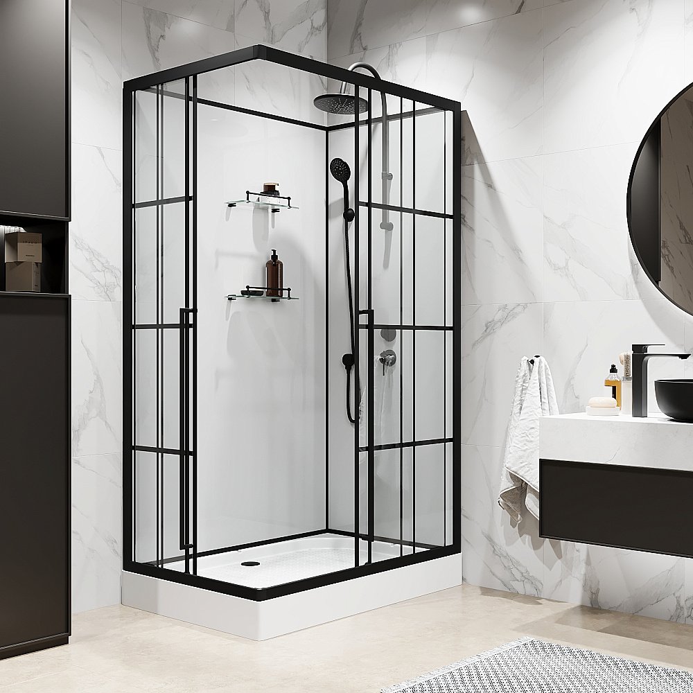 Душевая кабина Niagara Standart ST120/80/15Q/KL/BKT 120х80 купить в интернет-магазине Sanbest