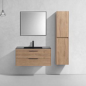 Тумба с раковиной Vincea Chiara 2D 1000 N.Oak для ванной в интернет-магазине Sanbest