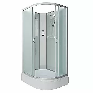 Душевая кабина Niagara NG-33094-14RBK, акрил, матовая, 100x90 см купить в интернет-магазине Sanbest