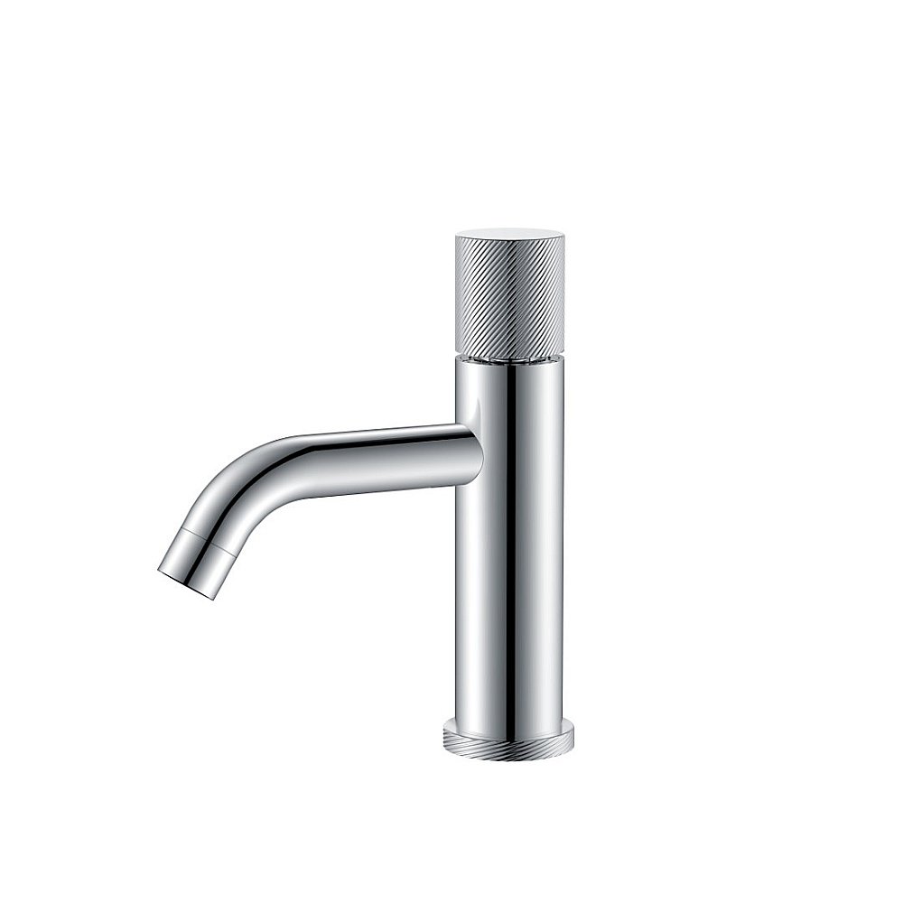 Смеситель для раковины Boheme Stick 121-CRCR.4 хром/ручка SPIRALE купить в интернет-магазине сантехники Sanbest