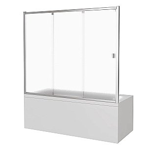 Шторка для ванны Good Door SCREEN WTW-150-G-CH купить в интернет-магазине Sanbest