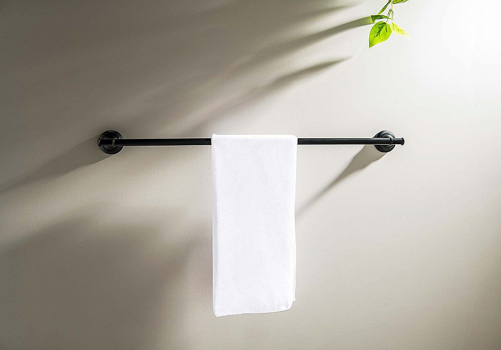 Полотенцедержатель Aquatek Классик AQ4514MB 60 черный матовый купить в интернет-магазине сантехники Sanbest