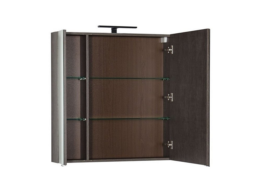 Зеркальный шкаф Aquanet Эвора 80 дуб антик купить в интернет-магазине сантехники Sanbest