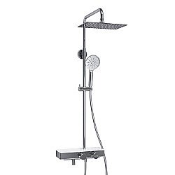 Душевая система WasserKraft Aller SET2649 Thermo хром купить в интернет-магазине сантехники Sanbest