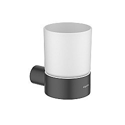 Стакан Aquatek Лира AQ4404MB стекло матовое/черный матовый купить в интернет-магазине сантехники Sanbest