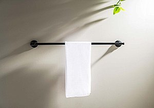 Полотенцедержатель Aquatek Классик AQ4514MB 60 черный матовый купить в интернет-магазине сантехники Sanbest