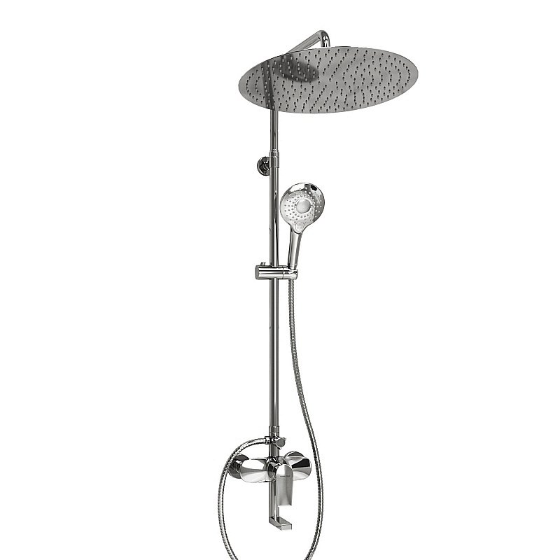 Душевая система WasserKraft A166.117.101.010.CH хром купить в интернет-магазине сантехники Sanbest