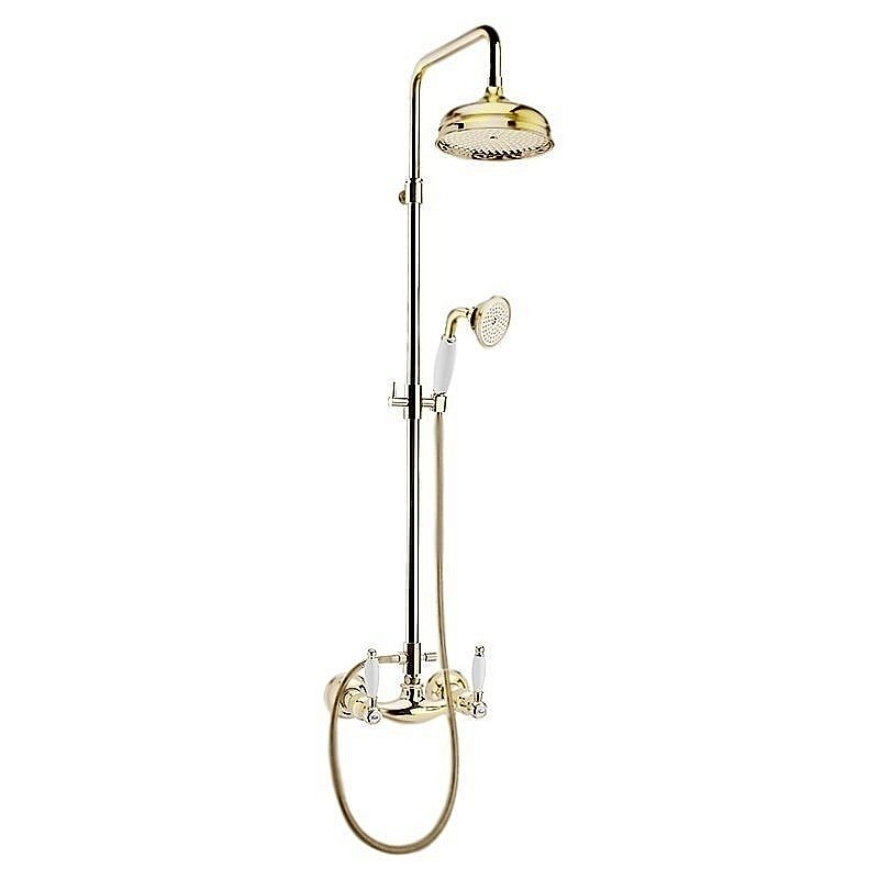 Душевая система Webert Ottocento OT760405010 золото купить в интернет-магазине сантехники Sanbest