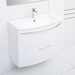 Тумба с раковиной De Aqua Лонг 167099 90 для ванной в интернет-магазине Sanbest