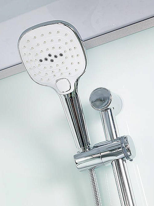 Душевая кабина WeltWasser WW500 LAINE XL 1204 с гидромассажем, профиль матовый хром/стекло прозрачное купить в интернет-магазине Sanbest