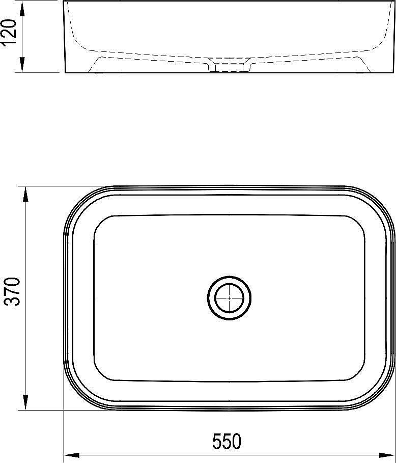 Раковина Ravak CERAMIC SLIM R XJX01155002 купить в интернет-магазине Sanbest