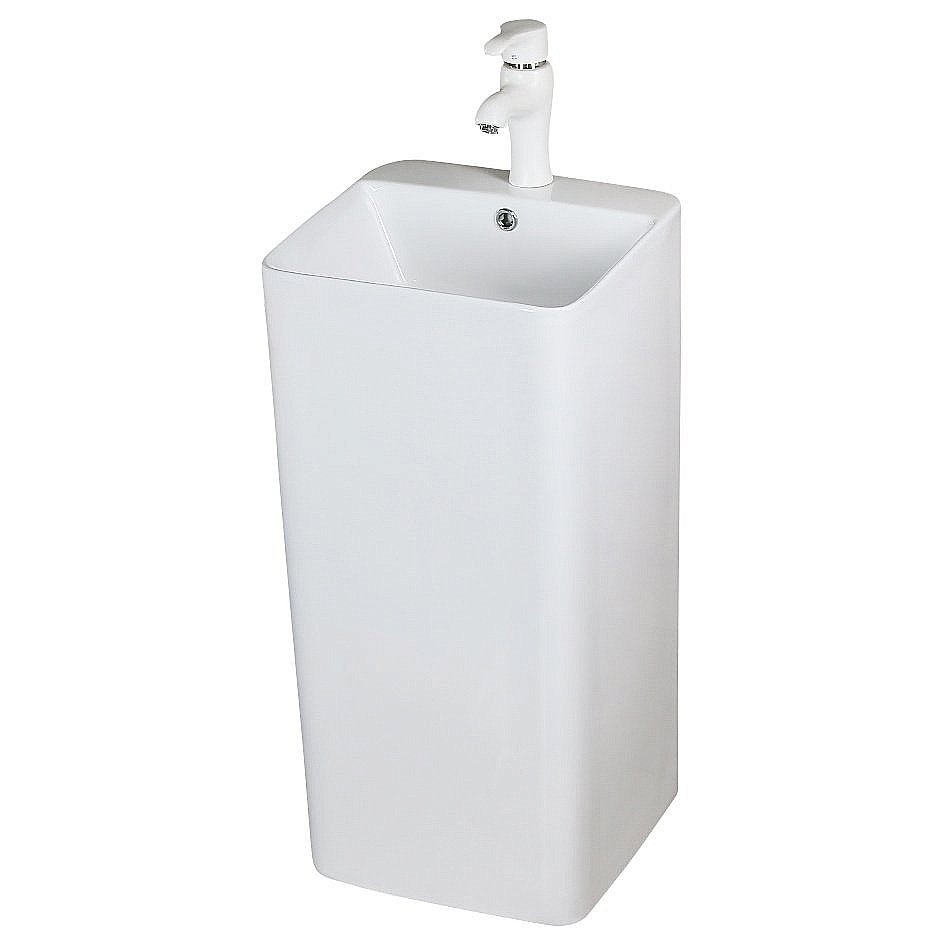 Раковина Melana B125 B125-805 белая купить в интернет-магазине Sanbest