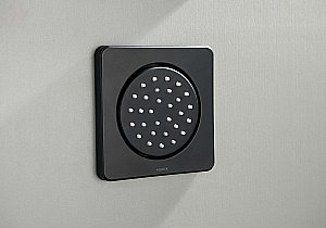 Форсунка для душа Aquatek AQ2099MB 130х130 черная матовая купить в интернет-магазине сантехники Sanbest