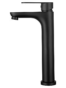 Смеситель для раковины высокий WONZON & WOGHAND ALFA WW-A40232-MB черный матовый купить в интернет-магазине сантехники Sanbest