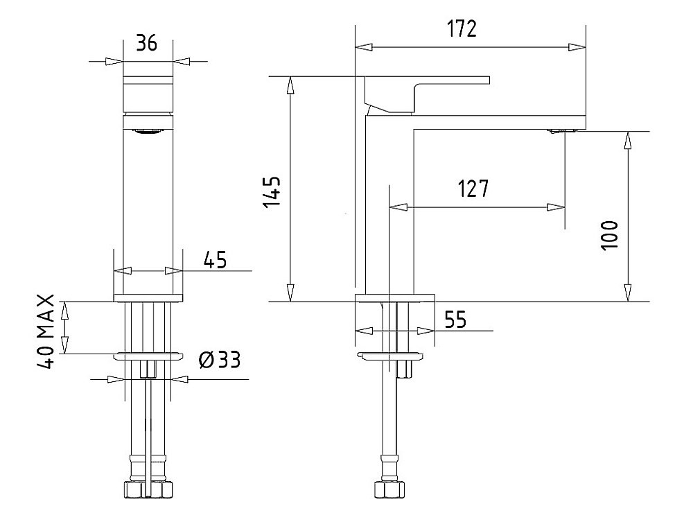 Смеситель для раковины Migliore KVANT 32443 золото купить в интернет-магазине сантехники Sanbest